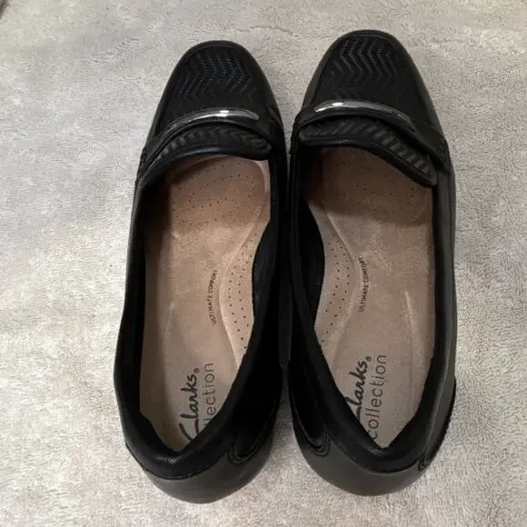 Clarks Women's Juliet Aster Slip On Loafer Flats. Sz 8.5 - Picture 3 of 5